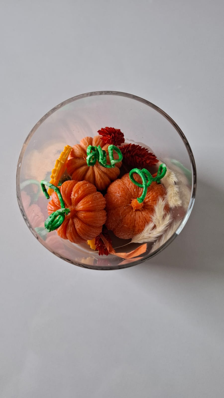 Cadeau baptême petite bougie artisanale